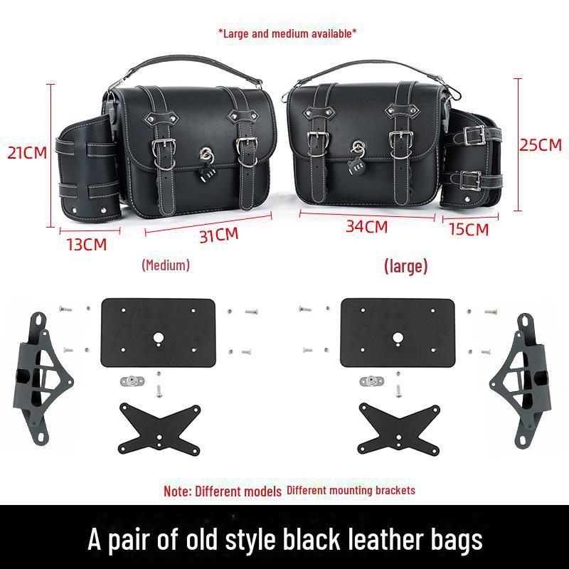 CFMOTO 250CLC Waterproof Side Bag & Anti-Fall Bumper Accessories with Folding Backrest and Step Shelves