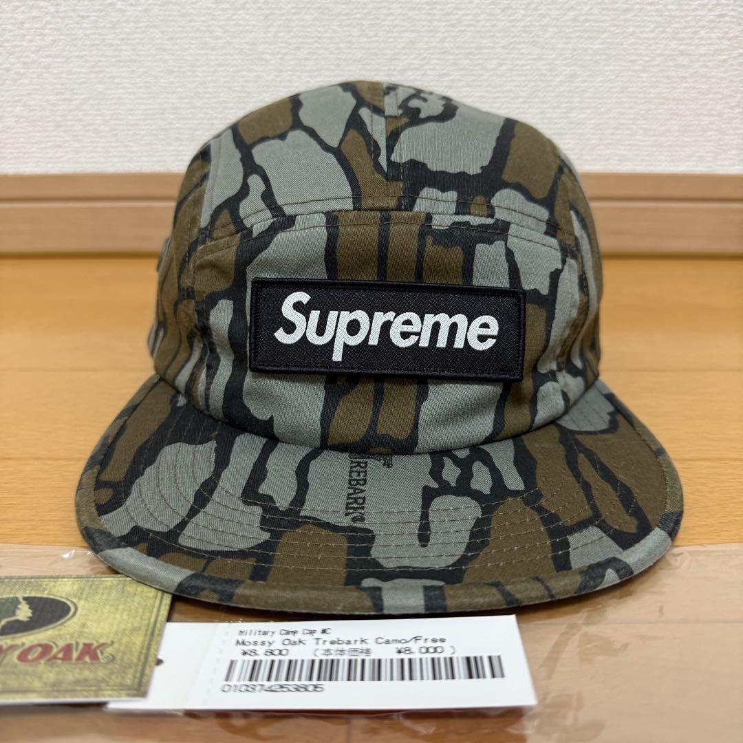 

[USED] Supreme Military Camp Cap Mossy Oak 2025 Spring/Summer