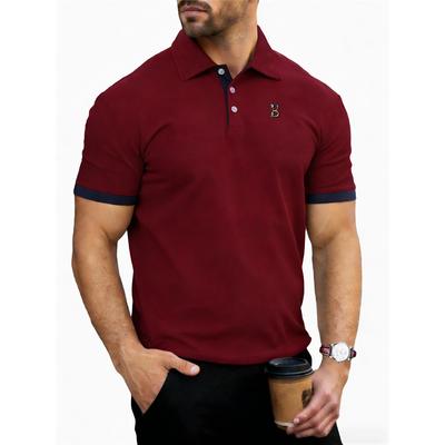 Men's Polo Shirts Short Sleeve - Shirts for Men's Regular-Fit, Casual Athletic Collared T-Shirts 