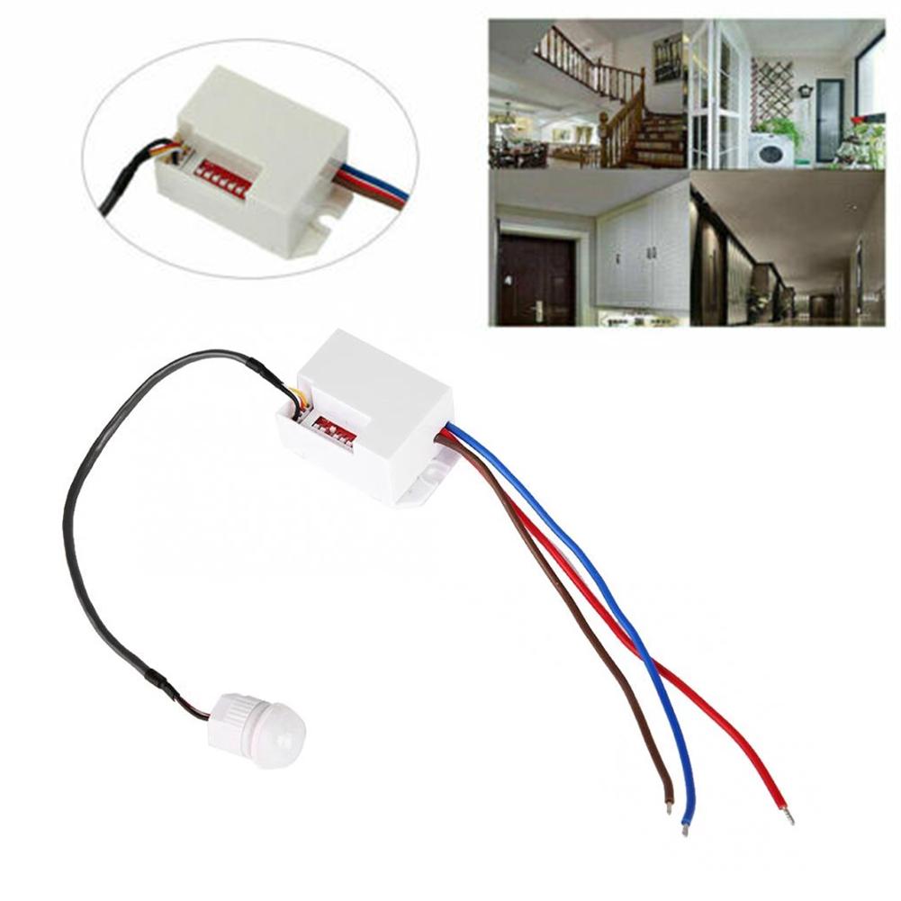 Home PIR Sensor Detector Light Switch 220-240V/AC 360°