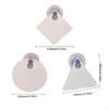 62KD Suction Cup DIY Sublimation Blank Warning Sign for Car Window and Glass Door