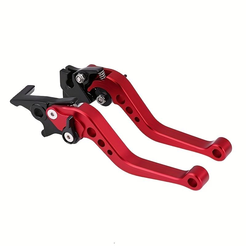 Motorcycle Brake and Clutch Levers Adjustable, Aluminum Alloy For Motorcycles - Enhance Control & Safety - Great Gift for Motorcyclists