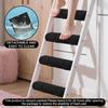 Bunk Bed Step Pads 5 Pieces Soft Anti-Slip Protector Bunk Bed Ladder Stabilizer Pads with 10 Adjustable Hoop Straps for Dorm