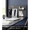 Yamazaki Magnetic Pen Stand, Compatible with Steel Panels, Black, W6.2×D6.2×H20.8cm, Tower Series, Pen Holder 10097