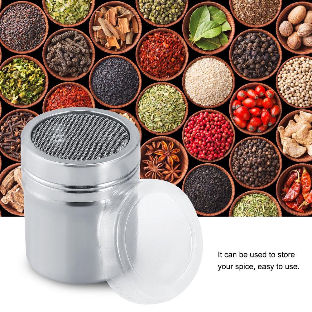 Stainless Steel Spice Jar Season Coffee Bottle Kitchen Tool