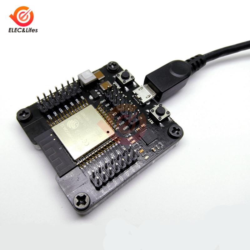 ESP11 ESP8166 ESP-WROOM-11 Min system development board Test Frame Burning Fixture Tool Downloader for Arduino ESP-11S ESP17S