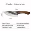 Stainless Steel Chef Knife Butcher Knives Kitchen Knives Meat Cleaver Vegetable Knife Butcher Cutter