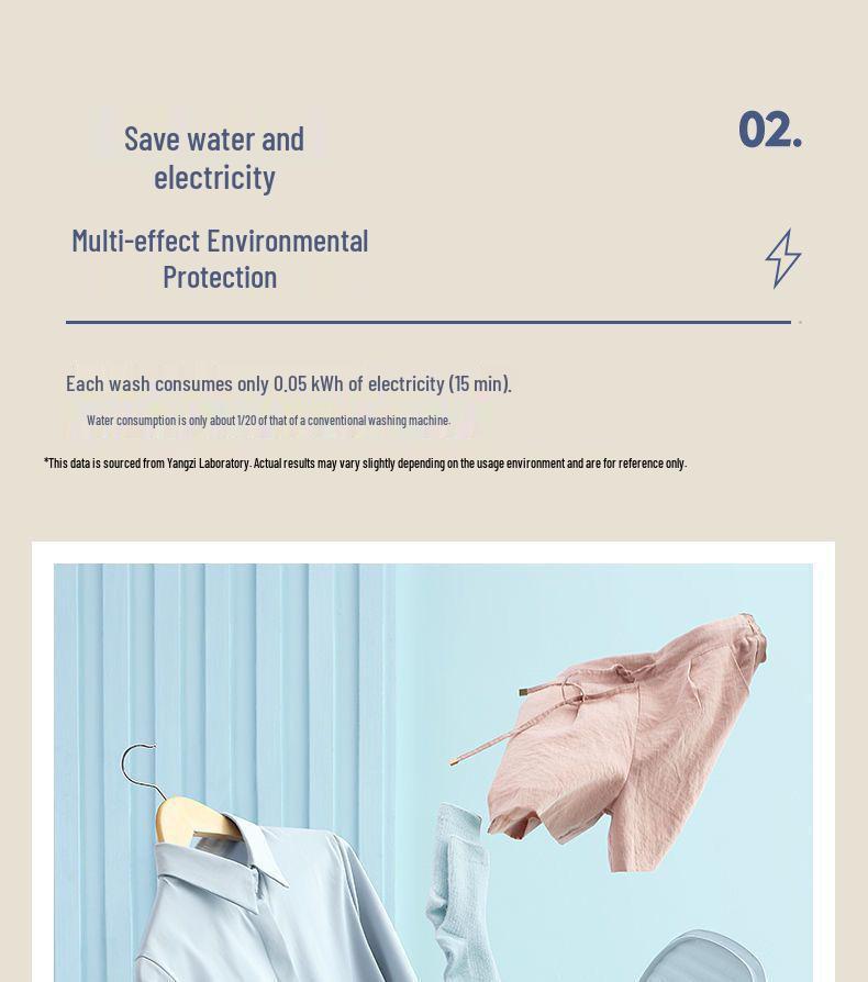 Compact Direct Drive Washing Machine for Dorms & Small Spaces – Ideal for Underwear, Socks & Baby Clothes