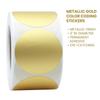 300 Matte Gold/Silber Runde Siegelaufkleber für Geburtstage & Hochzeiten - Geschenkbox Gastgeschenke