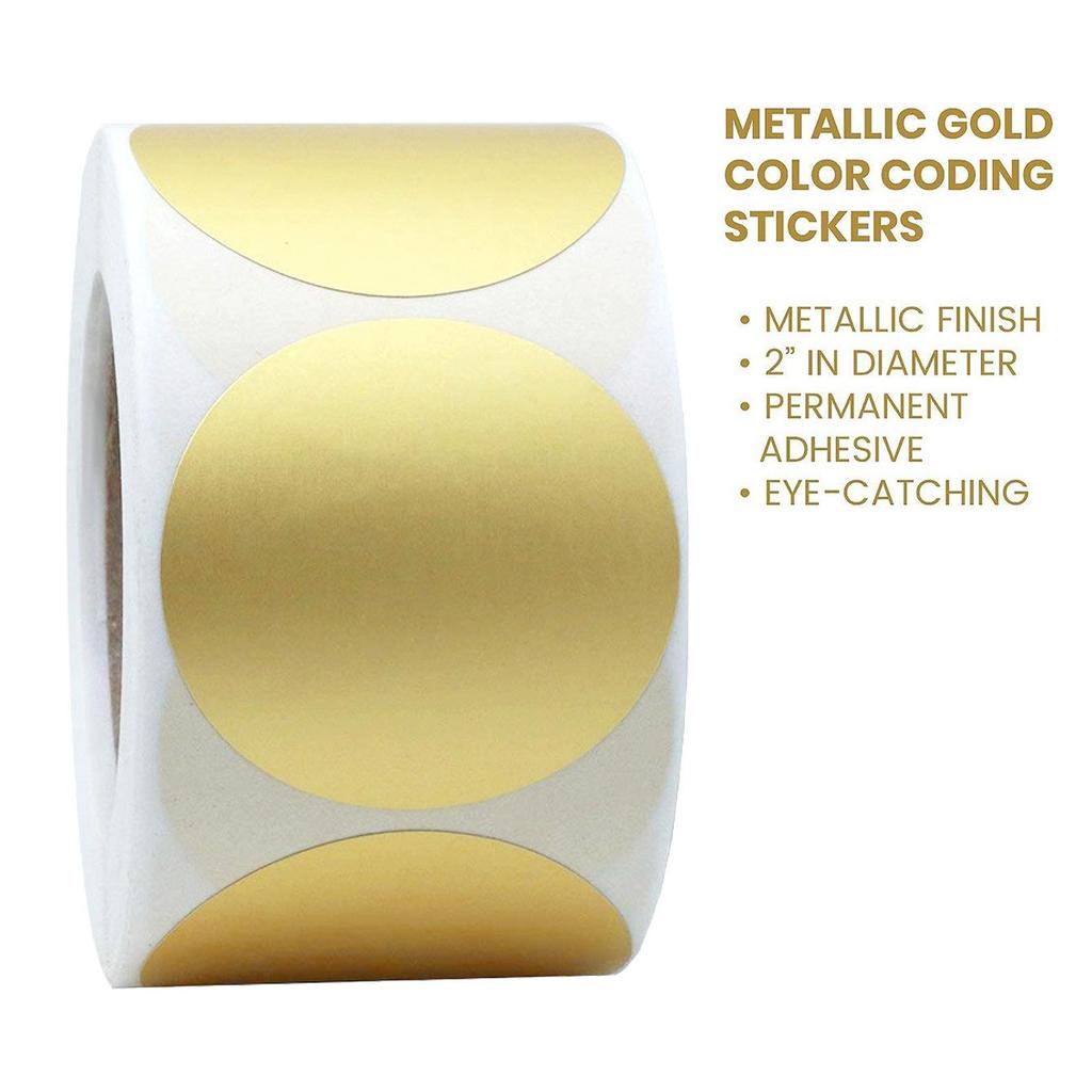 300 Matte Gold/Silber Runde Siegelaufkleber für Geburtstage & Hochzeiten - Geschenkbox Gastgeschenke