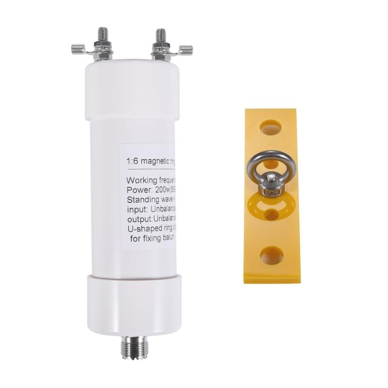 

Professional 200W Balun 1:6 Unbalanced Balanced Converter Low SWR for Shortwave Radio Communication Systems 1