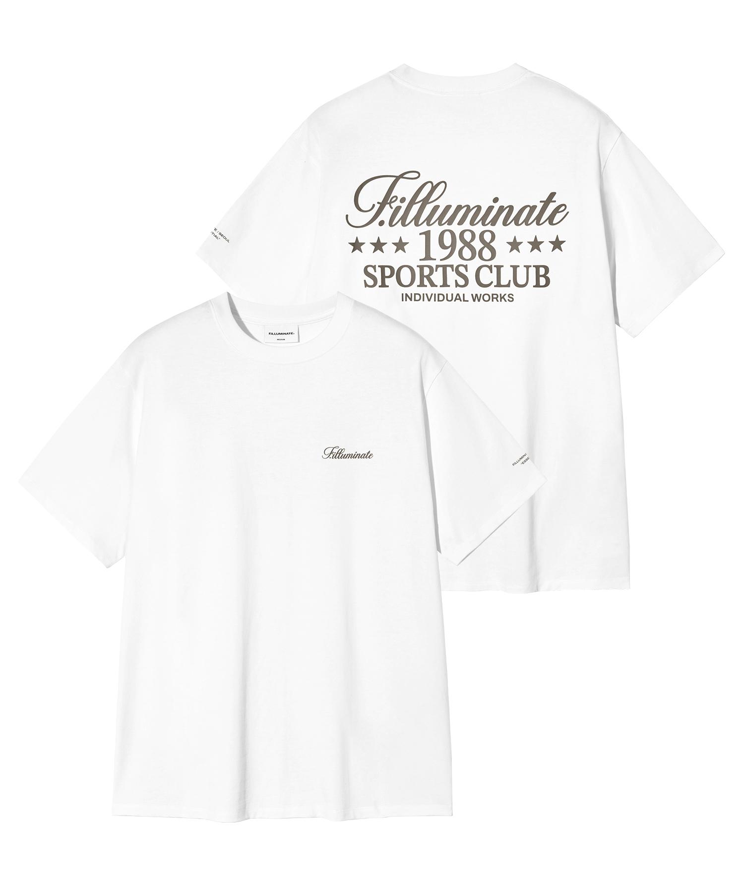 Illuminate Script Logo T-Shirt - White White/M