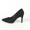 Mode Übergröße 35-43 Schuhe Neue Mode Wildleder High Heels für Damen 8cm Stiletto Spitzzehe Bankett Hochzeitsparty Büro Damen Pumps