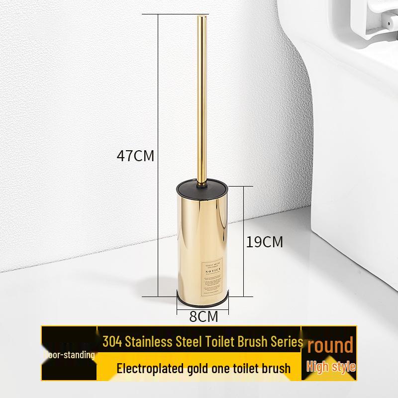 

Напольный набор туалетной щетки из нержавеющей стали - Щетка для уборки без мертвых зон