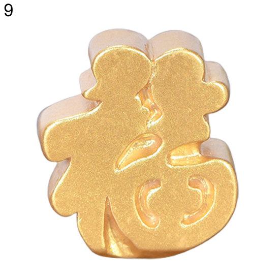 Auspicious Imitation Gold Ingot Ornament Plastic Mascot Display Crafts Home Decor