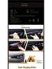 3D Carbon Fiber Peach Wood Stickers for 2011-2016 Veloster Interior Upgrade