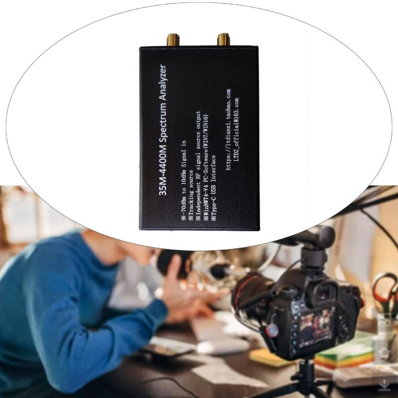 Portable USB Signal Source Spectrum Analyzer Tool Compatible for Engineers Hobbyists Frequency Testing Analysis