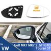 Linke oder Rechte Seite Beheizbares Außenspiegelglas Rückspiegelglas für Volkswagen VW Golf 7 MK7 / MK7.5 GTI GTD 2012-21 Touran 5T