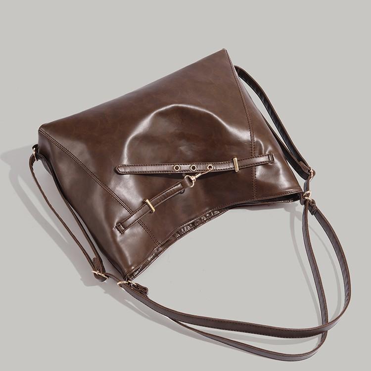 Melard Retro Single Shoulder Crossbody Bag for Women, Autumn Winter 2024 New Fashionable Tote Bag, One Bag Three Uses Small Backpack