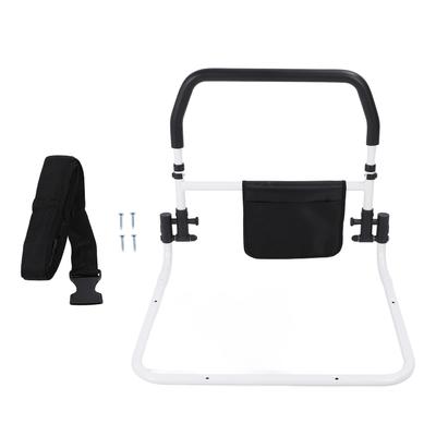 Elderly Bed Rail 180 Degree Folding Ergonomic No Punch Safety Bed Assist Grab Bar for King Queen