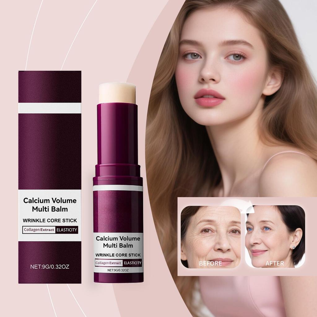 Calcium Eye Cream Stick: Nourishing, Repairing, Moisturizing Balm for Dry Skin