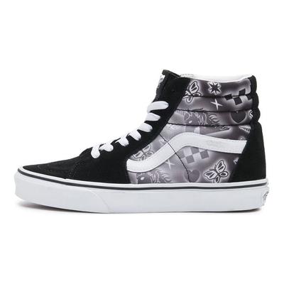 Sk8 High Top Skate Shoes Čierno-biela potlač Unisex tenisky VN0A32QG4U8