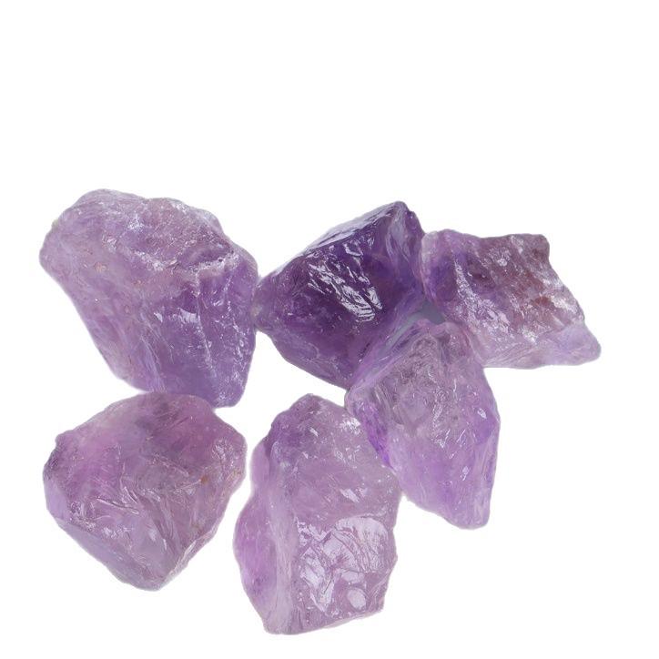 Natural Light Amethyst Decorative & Aromatherapy Diffuser Stones Available in Stock