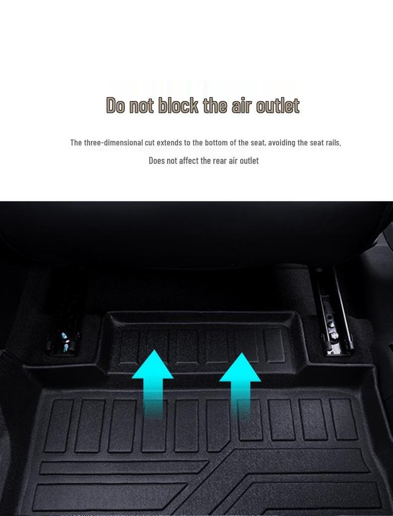 Lynk & Co 08 Floor Mats Full Coverage TPE Interior Accessories