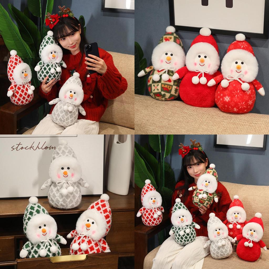 Charming Christmas Penguin Figurine With Soft Pp Cotton Filling For Holiday Decorations