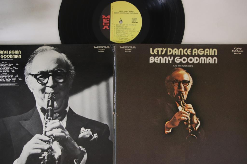 LP Record BENNY GOODMAN - Let's Dance Again MLPS606 MEGA 1974 US Jazz Used
