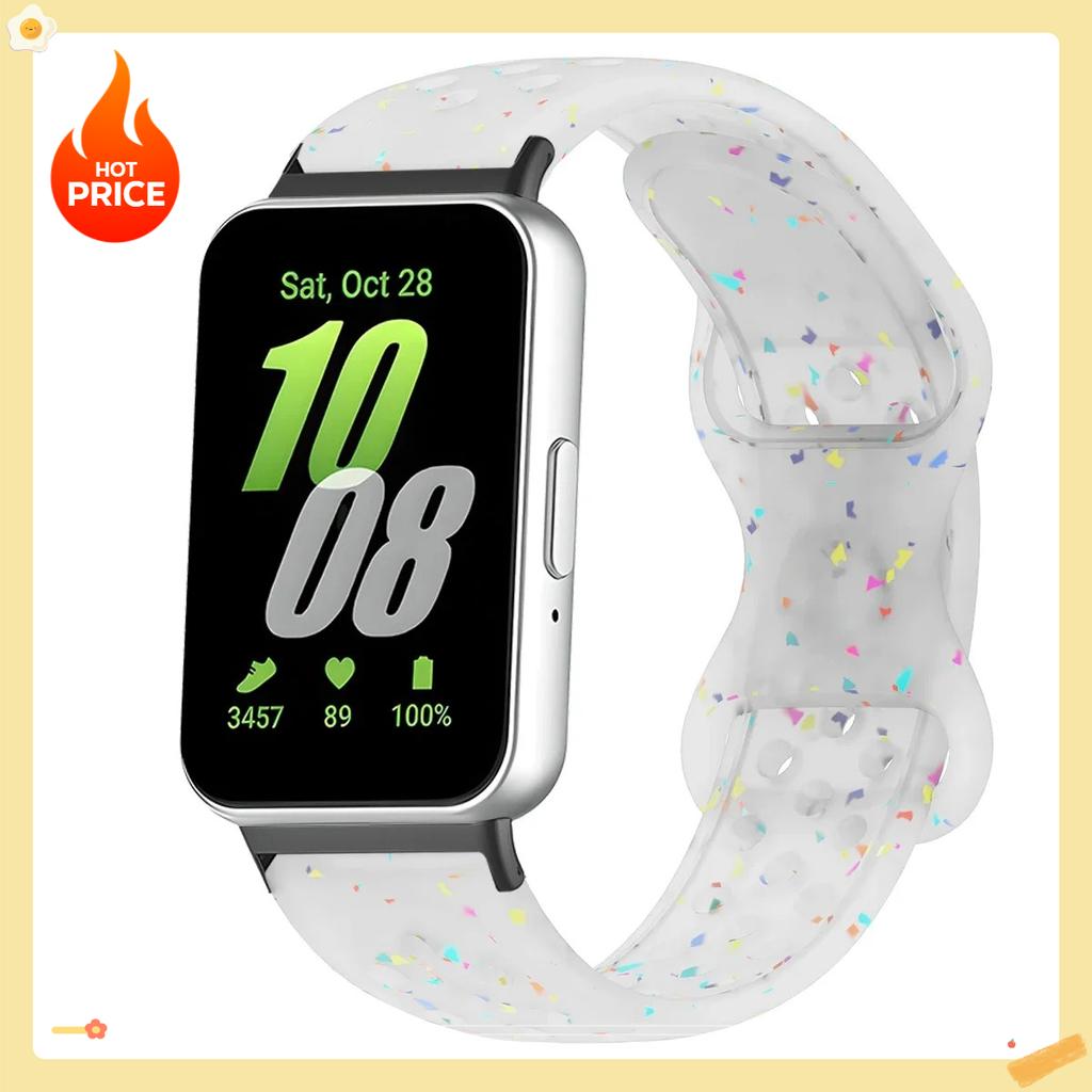 New Silicone Strap For Samsung Galaxy Fit 3 Watch Band Sport Watchband For Samsung Galaxy Fit3 Replacement Bracelet Accessories