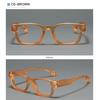 Women's eyewear, men's and women's fashion oversized square glasses