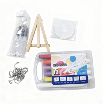 Papel Esponja, Tinta Mágica Relevo, Esponja Mágica para Tela, Kit de Materiais para Artesanato DIY, Presente de Férias de Verão para Crianças, Iniciantes, Conjunto de 36 Peças (10 Folhas de
