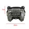 Motorcycle Rear Tail Light Repair Parts Brake for FZ09 20172020 Black Lid