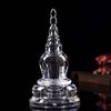 Exquisite Gift Choice Transparent Buddha Tower Elegant Decoration Home Decor Ornament Bodhi Tower