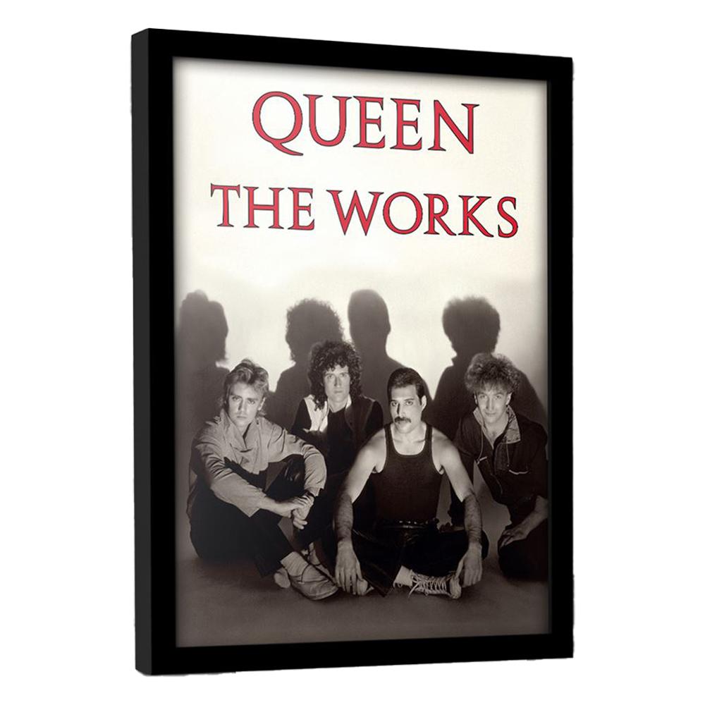 Queen The Works Framed Poster
