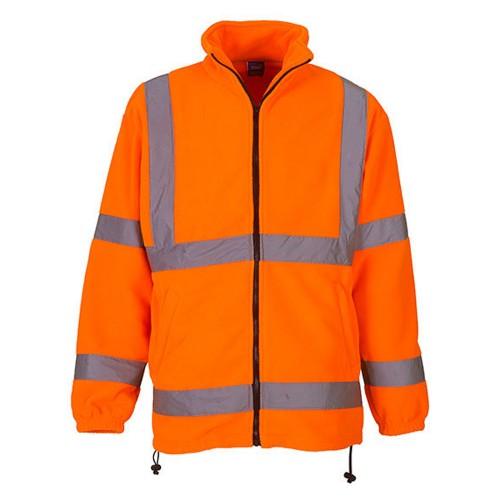 Yoko Mens Hi-Vis Fleece Jacket