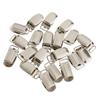 Pacifier Clips Nickel Plated Iron U Shape Webbing Hook DIY Craft Suspender Clip for Baby Use