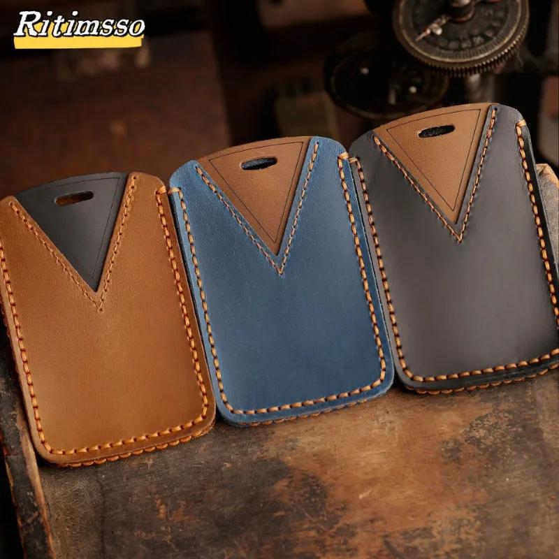 Handmade Leather Car Key Case Cover Shell for Renault Duster Captur Clio Logan Megane Koleos Scenic Nema Fluence Zoe Accessories