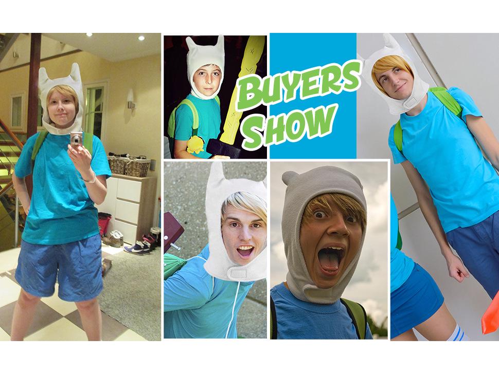 Trendy Cartoon Adventure Time Finn Hoed - Stijlvol & Veelzijdig.