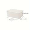 1pc Wet Wipes Storage Box Sealed Wet Tissue Box with Lid Living Room Desktop Wet Wipes Container Plastic Sealed Tissue Box