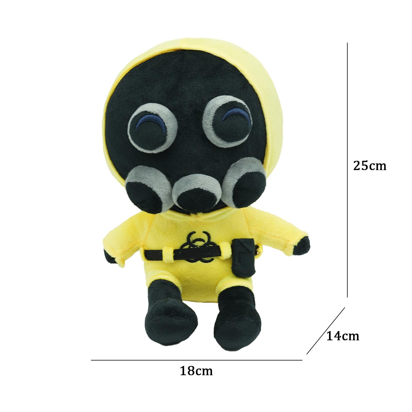 Treasuringu Backrooms Anime Pluche Speelgoed Halloween Horror Poppen Pluche Speelgoed Kinder Verjaardagscadeaus