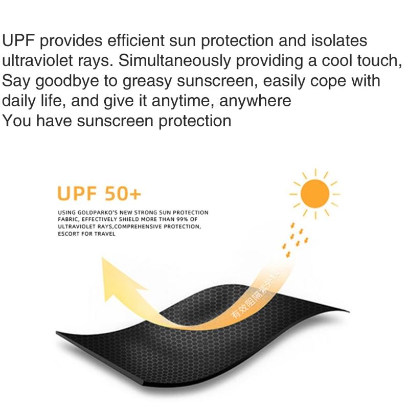 Women Two Finger Exposed Gloves Lengthen Cuffs Gloves Breathable Cooling Gloves