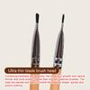 Eyebrow Brush Eyelash Comb Makeup Brushes Dual Ended Flat/Angled Brush Spoolie Brush 2 In 1 Lash Eyebrow Brush Set Makeup Tool