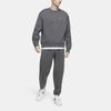 Nike Sweatshirts Men's Gray Crew Neck Moderate Regular CZ5353-071