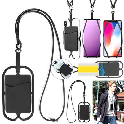 Handy-Lanyard-Hülle Große Zähigkeit Tragbar Anti-Verlust Anti-Diebstahl Langer Schutz Leichtes Handy-Lanyard-Riemen-Schutz Hüllen für Mobiltelefone