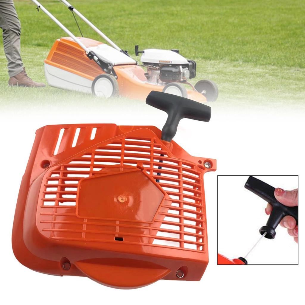 Pull Starter Assembly Lawnmower Recoil Starter for Brushcutter Grass Trimmer