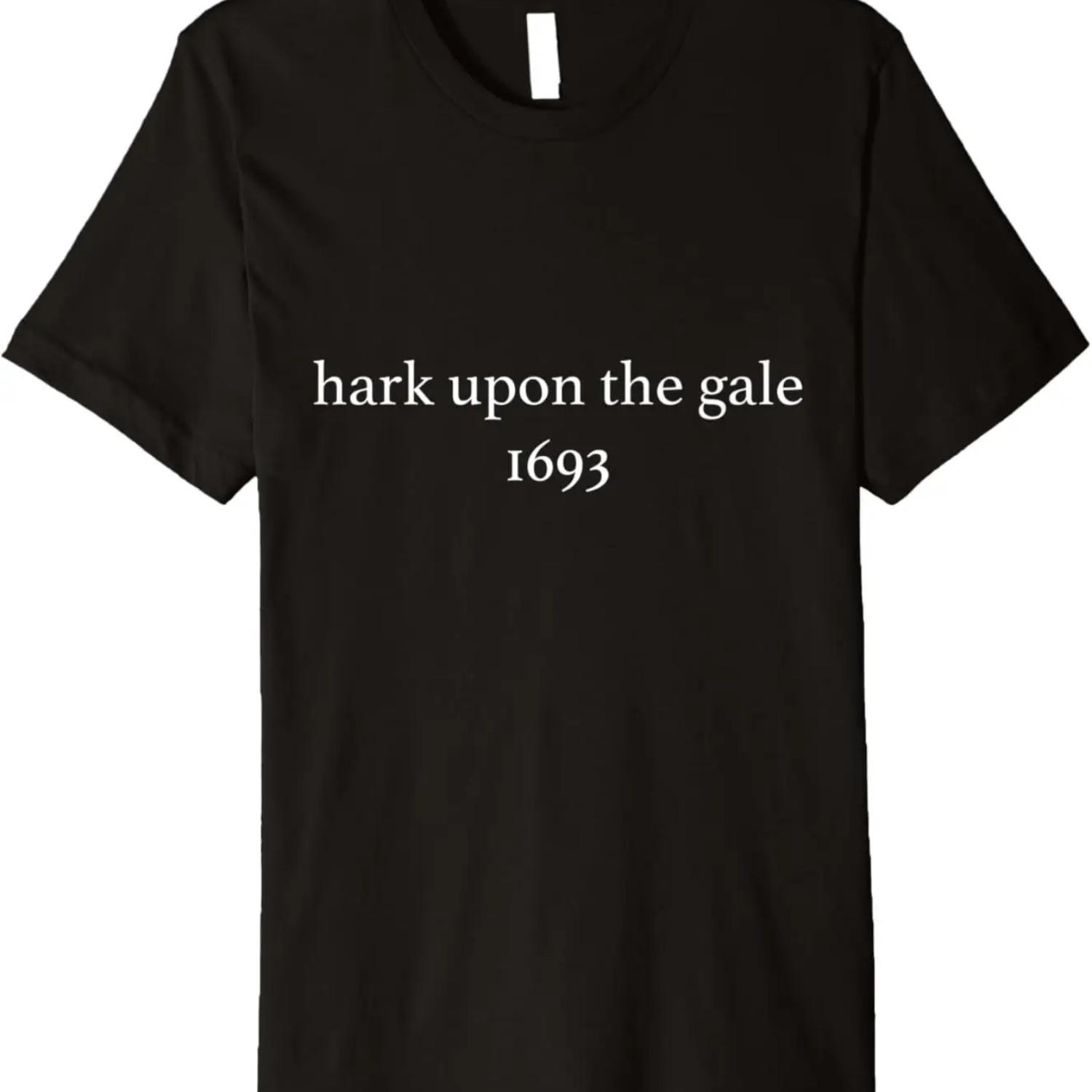 Hark Upon the Gale 1693 Premium Fit T-Shirt William and Mary S чёрный
