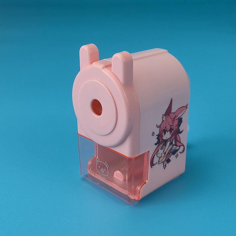 

Manual & Automatic Feed Pencil Sharpener for Students & Children красный