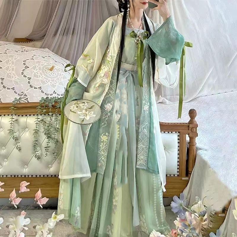 

Повседневный женский костюм Ханфу в стиле династии Сун в китайском стиле
